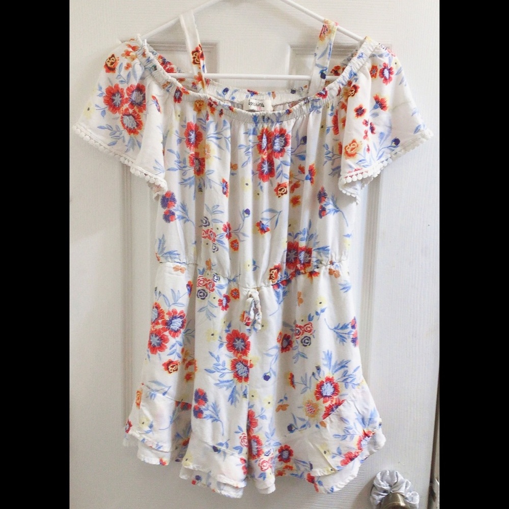 Speechless Kids - Floral Boho Romper